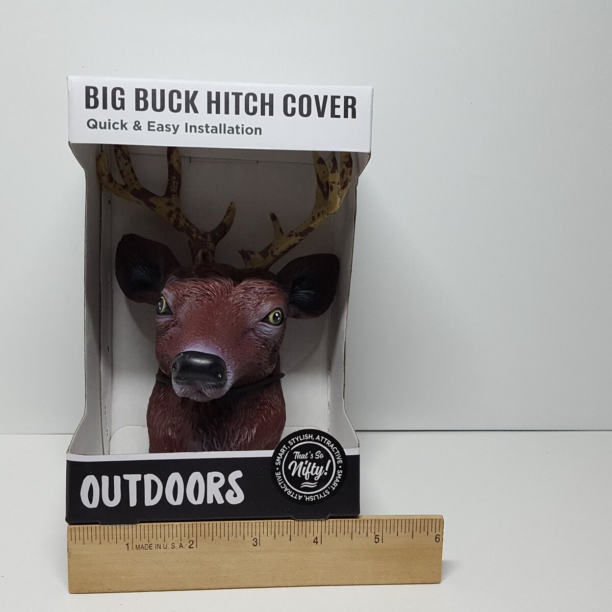 New Large Moose Antler Trailer Hitch Tow Ball Cover New Large Moose Antler Trailer Hitch Tow Ball Cover