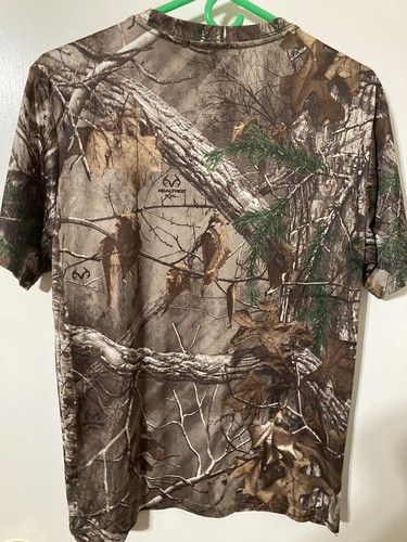 RealTree Xtra Dri-More Tech Adult Small (34-36) Tree Camo T-Shirt - Picture 4 of 4