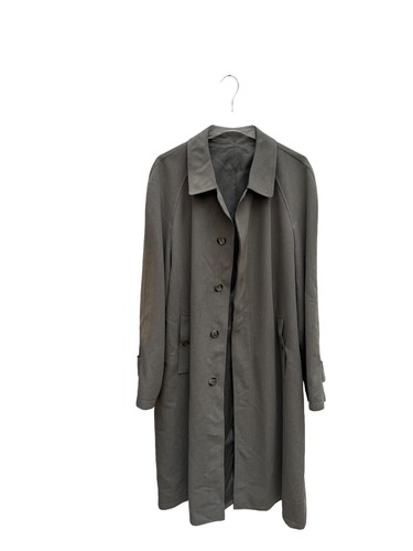 Yves Saint Laurent Kaki Mac Coat Size M fits up to XL Unisex - Picture 3 of 8