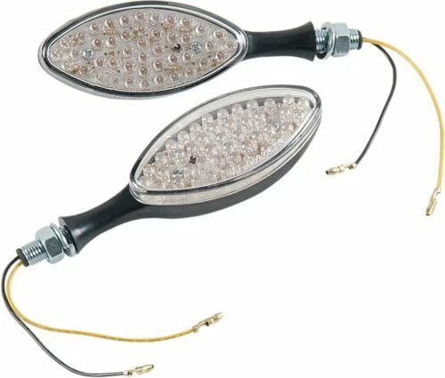 Turn Signals 44 LED Amber Universal Motorcycle Scooter  K&S 25-9900D D.O.T. Q1 - Image 2 of 3