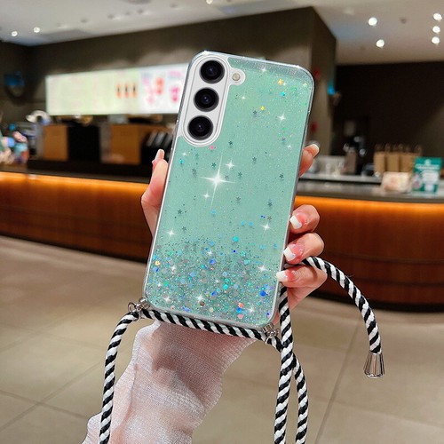 Funda con correa cadena para móvil Samsung S25 S24 S23 Ultra A16 A56 protección colgar - Imagen 14 de 18