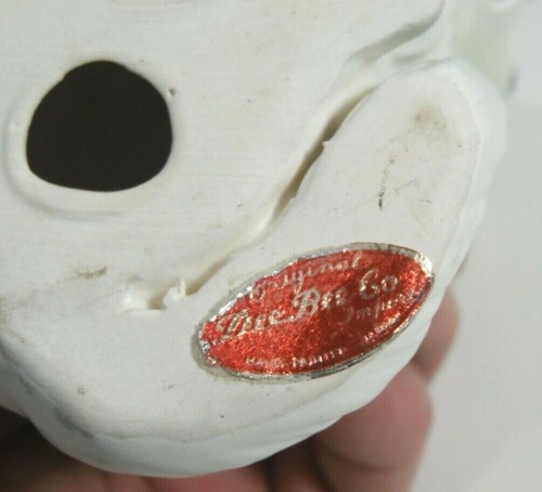 60's VINTAGE "DEE BEE CO" HANDPAINTED CAT FIGURINE, SITTING POSITION - Picture 5 of 8