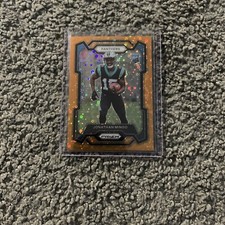 2023 Panini Prizm Jonathan Mingo Orange Disco Prizm Rookie RC #312 Panthers