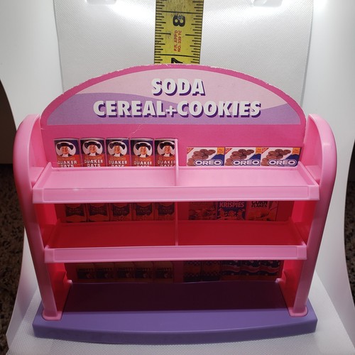 Mattel Barbie 1994 Supermarket Store Display Soda Cereal Cookies Replacement  - Picture 8 of 14