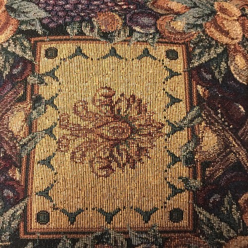 Vintage Floral Tapestry Throw Pillow Home Decor Accent Toss   - Picture 10 of 11