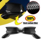 Gloss Real Carbon Fiber Side Rearview Mirror Caps For Chevrolet Camaro 2016-2024