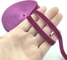 10 Yards Vintage Dark Purple Velvet Ribbon Christmas Ribbons for Christmas Gifts