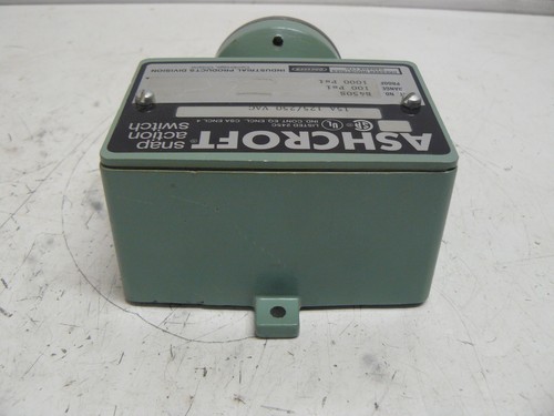 ASHCROFT B450S SNAP ACTION SWITCH 125/250 VAC 100 PSI - Picture 4 of 6