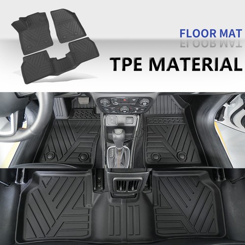 For 2017-2025 Jeep Compass Floor Mats Backrest Mats Trunk Mats Cargo Liners - Picture 17 of 38