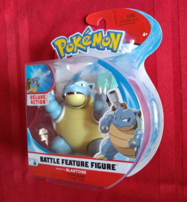 POKEMON WICKED COOL TOYS BLASTOISE BATTLE FEATURE FIGURE W