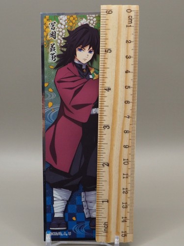Giyu Tomioka Demon Slayer Kimetsu no Yaiba Long Sticker Anime Japan J559 - Bild 2 von 3