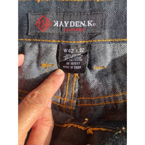 Kayden K Los Angeles California Men's Jeans 42X32 - Picture 2 of 4