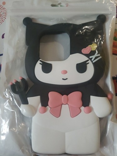 Kuromi iPhone 14 Pro 6.1" Silicone Case New!