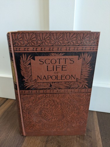 Antique Sir Walter Scott's Life on Napoleon the Great 1887 Book - Picture 2 of 11