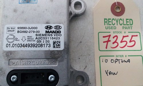 Kia Optima 2010 sensor de velocidad YAW fabricante de equipos originales 95690-3j000 #7355 - Imagen 5 de 5