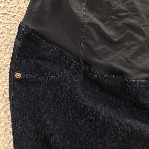 Isabel Maternity by Ingrid & Isabel Jegging Jeans Womens 16/33R Blue Denim NEW - Picture 3 of 20