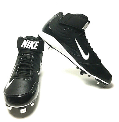 NIKE Huarache Strike Mid Metal Baseball Cleats Men display picture 1