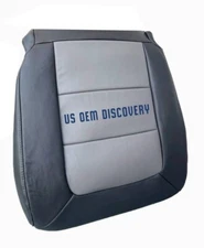 03-05 Ford Explorer Sport Trac Driver Side Bottom Leather Seat Cover 2Tone Gray