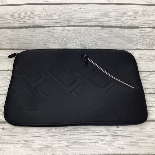 Targus 15,5 Zoll Laptop Notebook gepolsterte Hülle Slipper AC0069 schwarz 