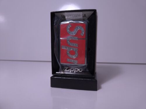 Supreme FW 20 Swarovski Zippo Lighter - Picture 2 of 4