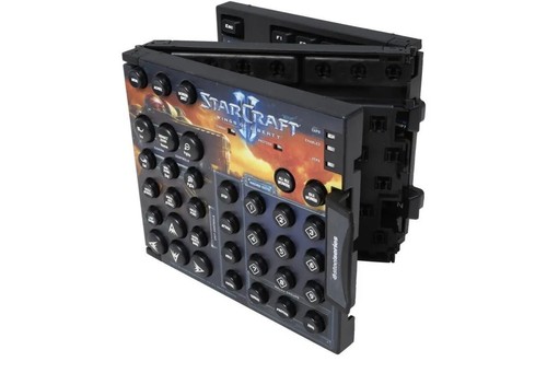 Starcraft II Wings Liberty Steel Series ZBOARD Gaming Keyboard Set Blizzard 2010 - Picture 6 of 10