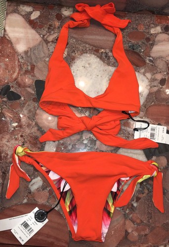 Conjunto de 2 bikini reversible Robin Piccone Arianna traje de baño para mujer nuevo con etiquetas - Imagen 7 de 12