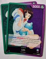 Lim (022) - One Piece OP09-022 Emperors in the New World Regular English x2