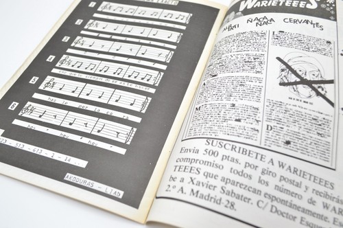 Exoticas Nuevas No. 4, Spring 1984, 40pp Punk Zine, DADA, Madrid, Artist Fanzine - Picture 8 of 10