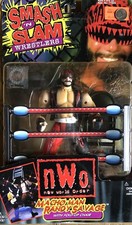 ToyBiz Wrestlers Action Figure Smash slam NWO WCW Macho Man Randy Savage NIB VTG