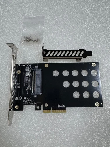 Umccoy power free U.2 to half height card PCI-E adapter card UMC-PTU-2