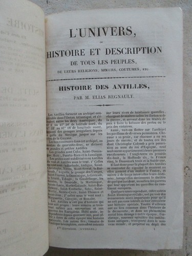 HISTOIRE DES ANTILLES / USA, CANADA / OREGON, ALASKA, NOOTKA, 1849. - Picture 2 of 12