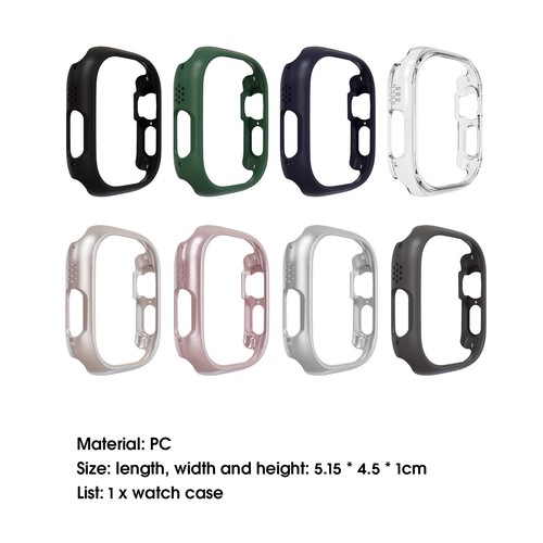 Watch Protective Case Ergonomic Dust-proof Watch Protective Case Bumper Shell - Zdjęcie 8 z 13