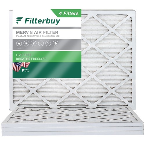 Filterbuy 22x24x1 Pleated Air Filters, Replacement for HVAC AC Furnace (MERV 8) - Picture 12 of 15