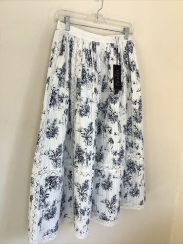 Hunter Bell New York 4 Wilson Flamingo MIDI Skirt New Whimsical - Picture 3 of 11