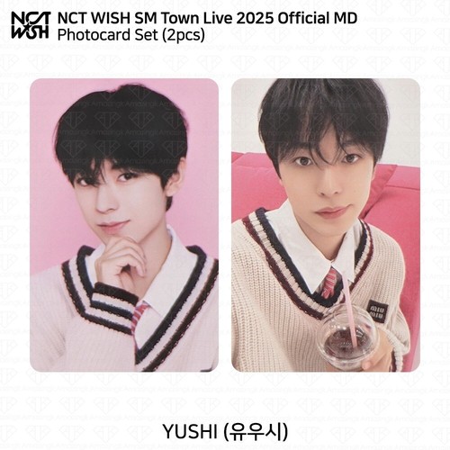 Tarjeta fotográfica oficial de Fortuna NCT WISH SM Town Live 2025 selfie KPOP - Imagen 35 de 50