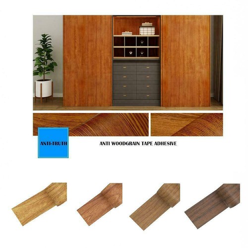 #Long Vintage Wood Grain Repair Adhesive Duct Tape DIY Home For Furniture Y6Q3 - Bild 7 von 17