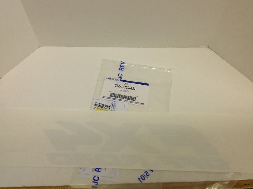 Ford Super Duty 2003 2004 diestro derecho Arizona beige rojo FX4 todo terreno cabecera calcomanía OEM Foto 2 de 2