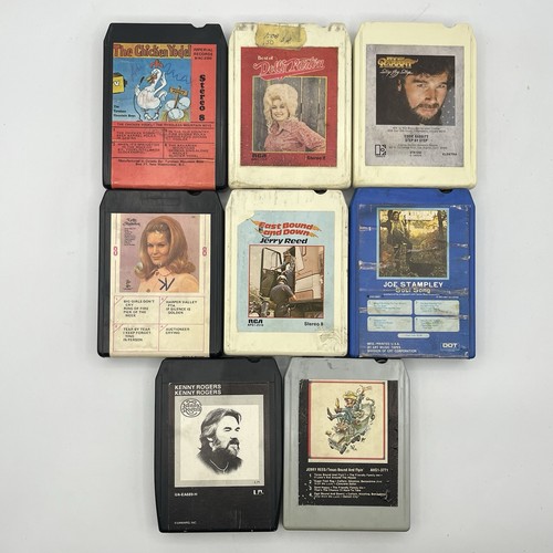 Lot of 24 Untested 8 Track Tapes - Country Music - Not Serviced - Sold As Is - Picture 4 of 5