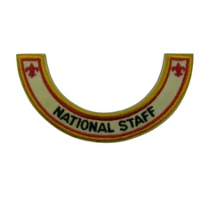2001 Jamboree NATIONAL STAFF JSP YEL Bdr (VT515)