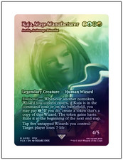1x Kuja, Mage Manufacturer - Inalla, Archmage Ritualist, Foil Showcase MTG NM