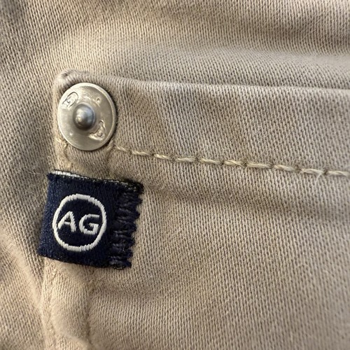 Herren Hose 31x34 AG Adriano Goldschmied The Protege Beige Freizeit Stretch Mischung - Bild 10 von 21