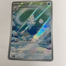 Pokemon Vanillish Illustration Rare White Flare 112/086 English