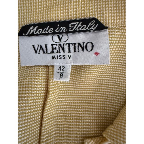 Blusa safari vintage Valentino Miss V cinturón talla 8/42 - Imagen 9 de 11