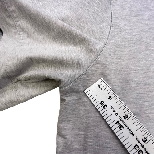 Polo Mizzen + Main taglia XL grigia orlo aderente golf manica corta elasticizzata - Foto 9 di 11