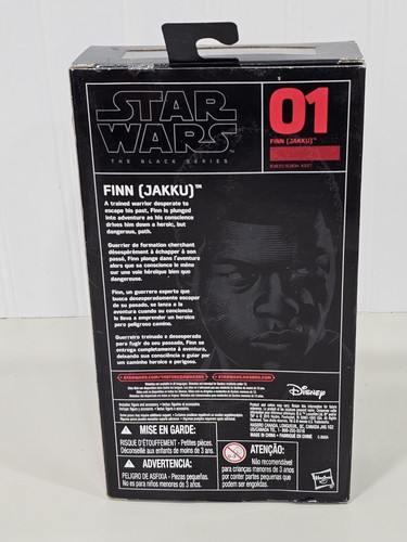 Figura Star Wars Black Series FINN (JAKKU) 6" #01 El Despertar de la Fuerza Sellada - Imagen 2 de 6