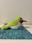 New ListingJellycat Bnwt Birdling Hummingbird beautiful green/red/white bird soft plushie!