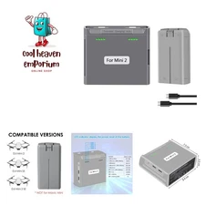 Mini 2 Two-Way Charging Hub and 1- Pack Mini 2 Intelligent Flight Batteries, ...