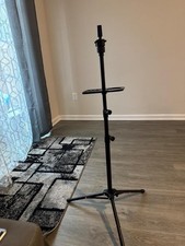 50 Inch Wig Stand Tripod with Tool Tray Adjustable Mannequin Head Stand Metal