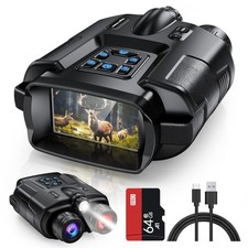 4K Night Vision Goggles for Adults, 2000FT Night Vision Binoculars with Tacti...