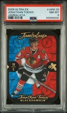 2008 ULTRA EX JAMBALAYA #JAM-20 JONATHAN TOEWS PSA 8